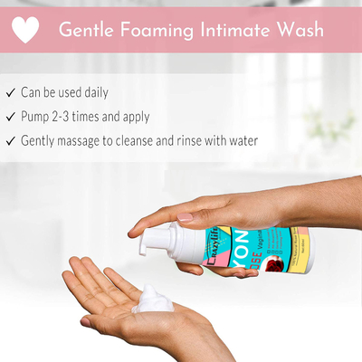 Les produits de soin pour la peau d'OEM 60ML stérilisent le pH ont équilibré le lavage intime féminin de nettoyage quotidien de soin