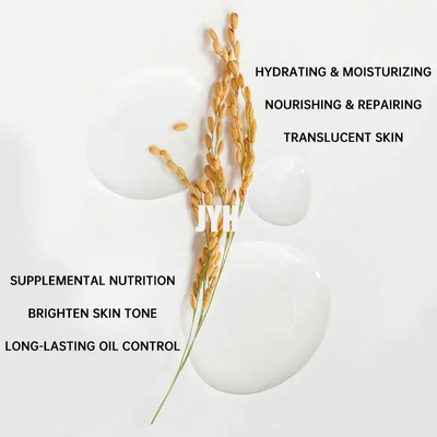 Le toner organique naturel Niacinamide de soins de la peau rougeoient le ton GMPC de visage de l'eau de riz d'essence