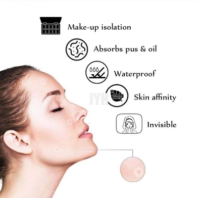 Correction hydrocolloïde amicale de bouton d'acné de Vegan pour couvrir des boutons
