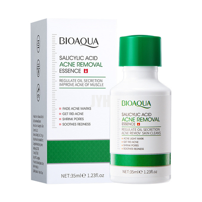 soins de la peau faciaux d'anti de l'acné 30ml de visage de sérum d'acné de traitement d'acide salicylique retrait organique de bouton