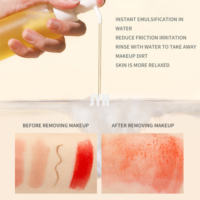 huile 100% de nettoyage profonde de solvant de maquillage de vegan sans pores obstruants
