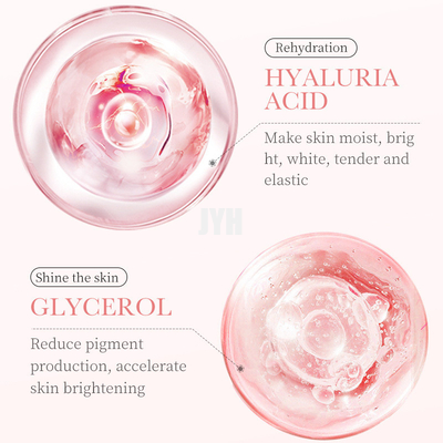 Peau de éclairage crème de Rose Hyaluronic Acid Moisturizer Facial serrant la crème 50g