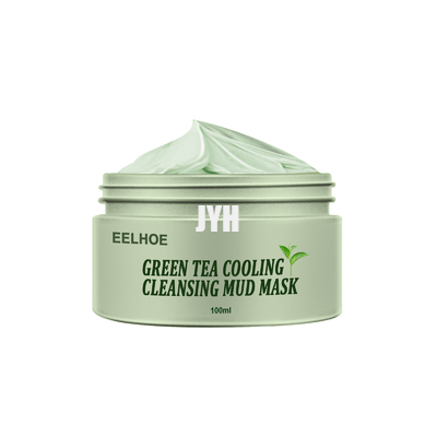 Marque de distributeur organique faite sur commande de Clay Mud Facial Clay Mask de thé vert