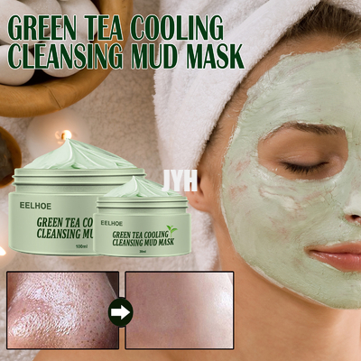 Marque de distributeur organique faite sur commande de Clay Mud Facial Clay Mask de thé vert