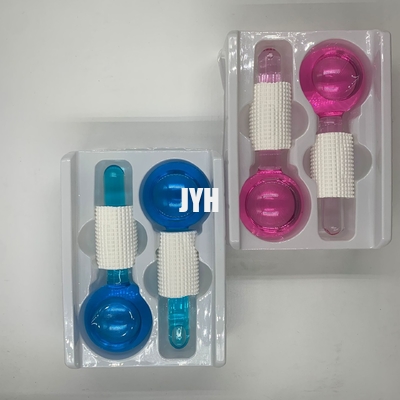 les outils de salon de beauté 30ml réduisent les globes gonflés et de ride de glace pour des massages faciaux