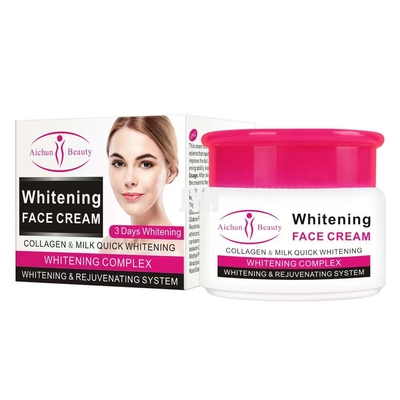 Soins de la peau de femmes de collagène blanchissant l'anti ODM crème facial de ride