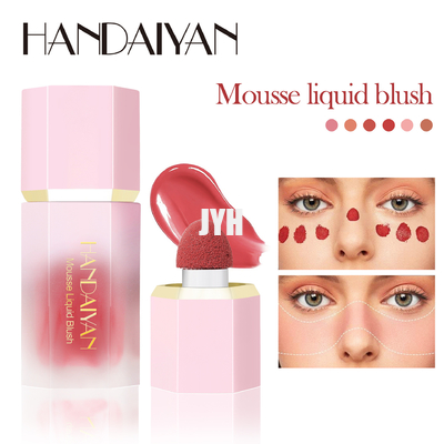le liquide du maquillage 7g rougissent 6 couleurs portant longtemps la preuve de tache la crème que molle rougissent pour des joues