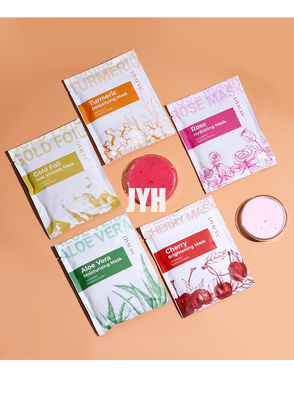 100G OEM Produits de soins de la peau DIY Spa Rose Hyaluronic Acid Hydro Jelly Masque Facial Poudre