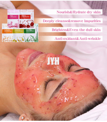 100G OEM Produits de soins de la peau DIY Spa Rose Hyaluronic Acid Hydro Jelly Masque Facial Poudre