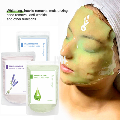 Le professionnel que la peau outre de la poudre hydraulique de masque protecteur laisse le doux de peau a revitalisé 100g