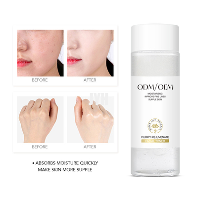 Retard femelle de toner de visage de soins de la peau de MSDS vieillissant le toner facial antioxydant