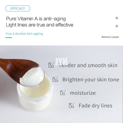 crème faciale de crème hydratante d'acide hyaluronique du rétinol 60ml anti-vieillissement