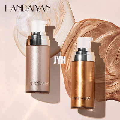 base liquide crème de Glow Glistening Makeup du visage 20ml et du bloc d'éclairage de Bronzer de barre de mise en valeur de Luminizer de corps