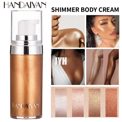 base liquide crème de Glow Glistening Makeup du visage 20ml et du bloc d'éclairage de Bronzer de barre de mise en valeur de Luminizer de corps