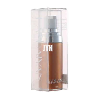 base liquide crème de Glow Glistening Makeup du visage 20ml et du bloc d'éclairage de Bronzer de barre de mise en valeur de Luminizer de corps