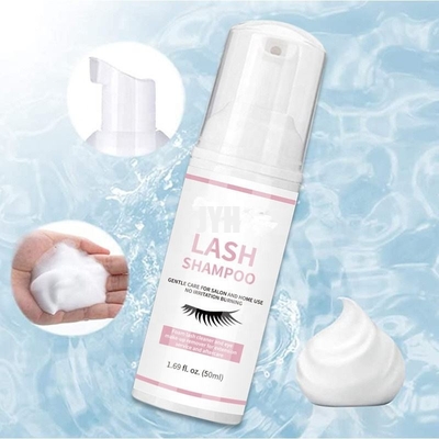 détergent Lash Shampoo Lash Foam Cleanser d'extension de cil du Vegan 60ml