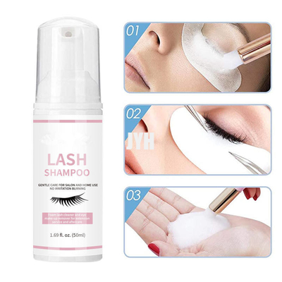 détergent Lash Shampoo Lash Foam Cleanser d'extension de cil du Vegan 60ml