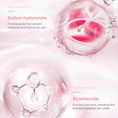 Coréen MSDS masque des soins de la peau de pétale hydratant blanchissant le masque facial de feuille