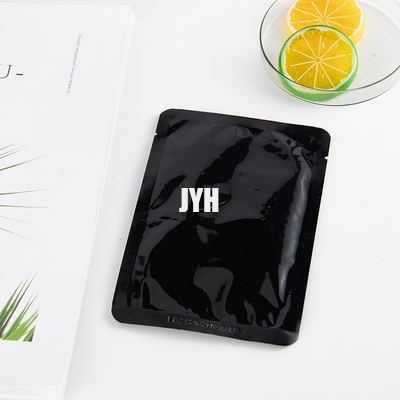 Contrôle libre d'huile de Logo Charcoal Black Sheet Mask de paraben fait sur commande de cosmétiques