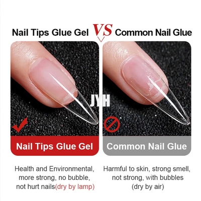 Les astuces basses multifonctionnelles de clou de renforceur de manteau collent la marque de distributeur Crystal Gel Glue de gel