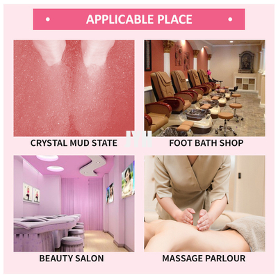 Le pied apaisant de lavande de traitement d'ongle de pied imbibent du sel de Bath pour la STATION THERMALE de pied