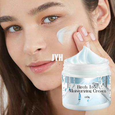 Crème faciale de crème hydratante organique d'acide hyaluronique pour tous les types 50ml de peau