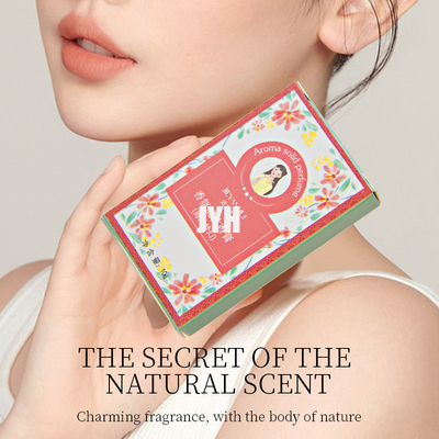 le baume solide de produits des soins de la peau des hommes 10mL place le baume portatif de poche de parfum solide pour des femmes