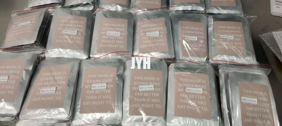 Masque d'hydration de feuille d'acide hyaluronique quotidien pour la peau hydratant profondément nourrir