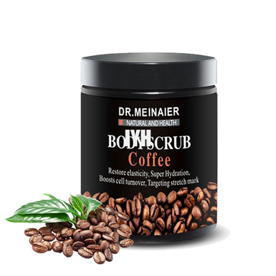Le café naturel de GMPC frottent s'exfolier le sel de mer morte frottent l'enlèvement d'acné