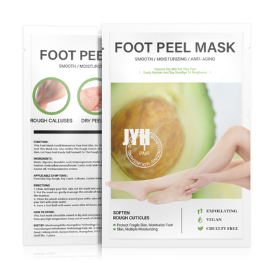masque de pied de l'avocat 40ml s'exfoliant hydrater et rajeunir l'ensemble de soins du pied