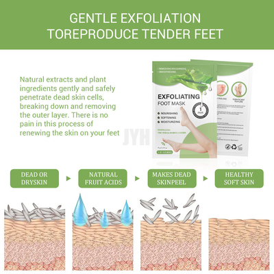 S'exfoliant et hydratant l'aloès Vera Foot Mask For Rejuvenating