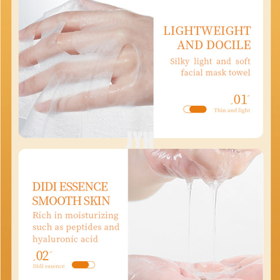 Blanchiment de l'extrait olive d'usine de l'escargot VC de lait organique de masque protecteur hydratant le masque facial pour la feuille