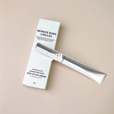 20g Hexapeptide Vibrating Eye Cream Éclaircit les poches sous les yeux Ridules Cernes