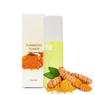 Toner de soin de la peau de maquillage facial 100 ml toner de curcuma éclaircissant hydratant
