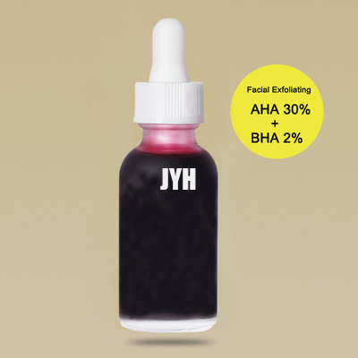 MSDS OEM produits de soins de la peau liquide neutre AHA acide de fruit adoucit les cuticules élimine l'acné points noirs Essence faciale