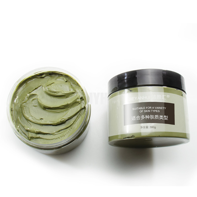 Anti acné de nettoyage Clay Mask Face Mung Bean facial épurant le masque vert