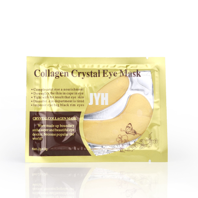 Le gel Maskss de collagène de beauté de masque d'oeil d'or d'ODM 24k raccorde la feuille pour la boursouflure