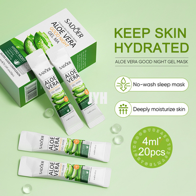 Aloès de blanchiment coréen Vera Skin Care Mask de hydrater de feuille faciale de masque de beauté