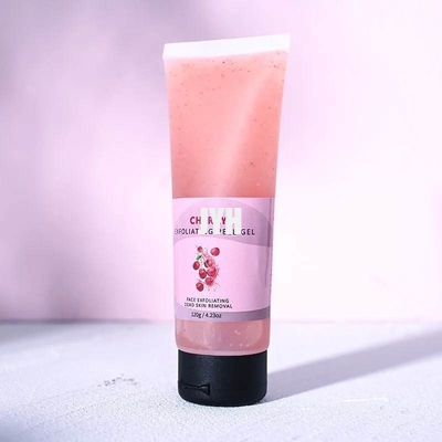 100 ml de gel exfoliant lissant à la fraise pour soins de la peau du visage et du corps