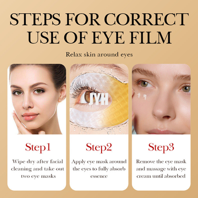 Masque pour les yeux à base de collagène, anti-rides, anti-vieillissement, anti-fatigue