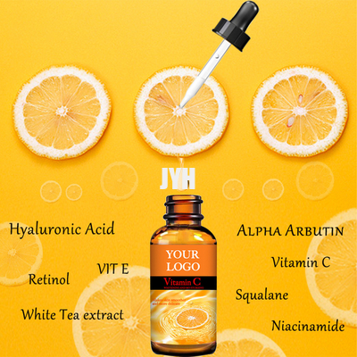 30 ml de sérum facial blanchissant végétalien à 10% de vitamine C pour une peau éclatante