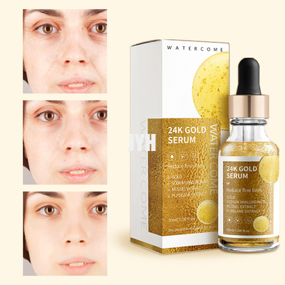 Argan anti-âge 24k or sérum éclaircissant la peau pour le visage 30 ml